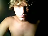 Blonde Twink Jerks Off