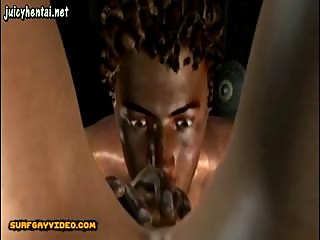 Animated gays sucking their cocks