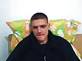 guy cums over his sweater
