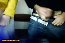 2 bro's wank