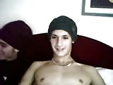 2 italians get horny and show big dicks