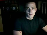 Straight guy wanks on webcam