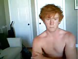 redhead boy wanks big dick