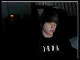 Cute Straight Teen Boy Jerks on Webcam and Cums in his hand