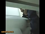 Toilet wanker spycam