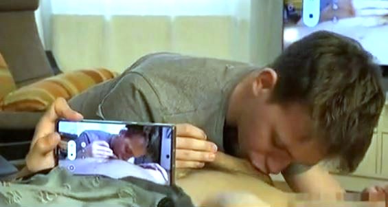 jerking off sucking blowjob and bareback