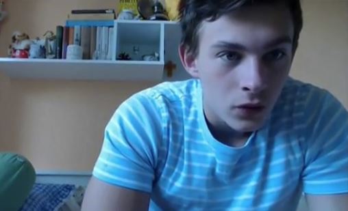 college twink jerking off