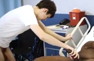 Interracial in the Hospital Bed
