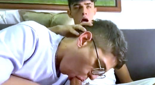 horny boys blowjob and bareback